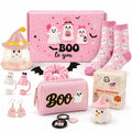 Pink Halloween Boo Basket Set with 14oz Cups A51833