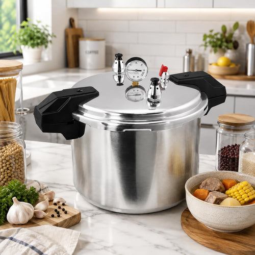 23 Qt Aluminum Pressure Cooker & Canner F259033