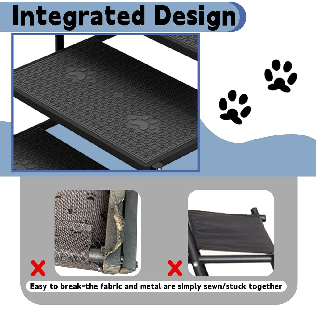 5-Step Foldable Non-Slip Plastic Dog Steps G2177