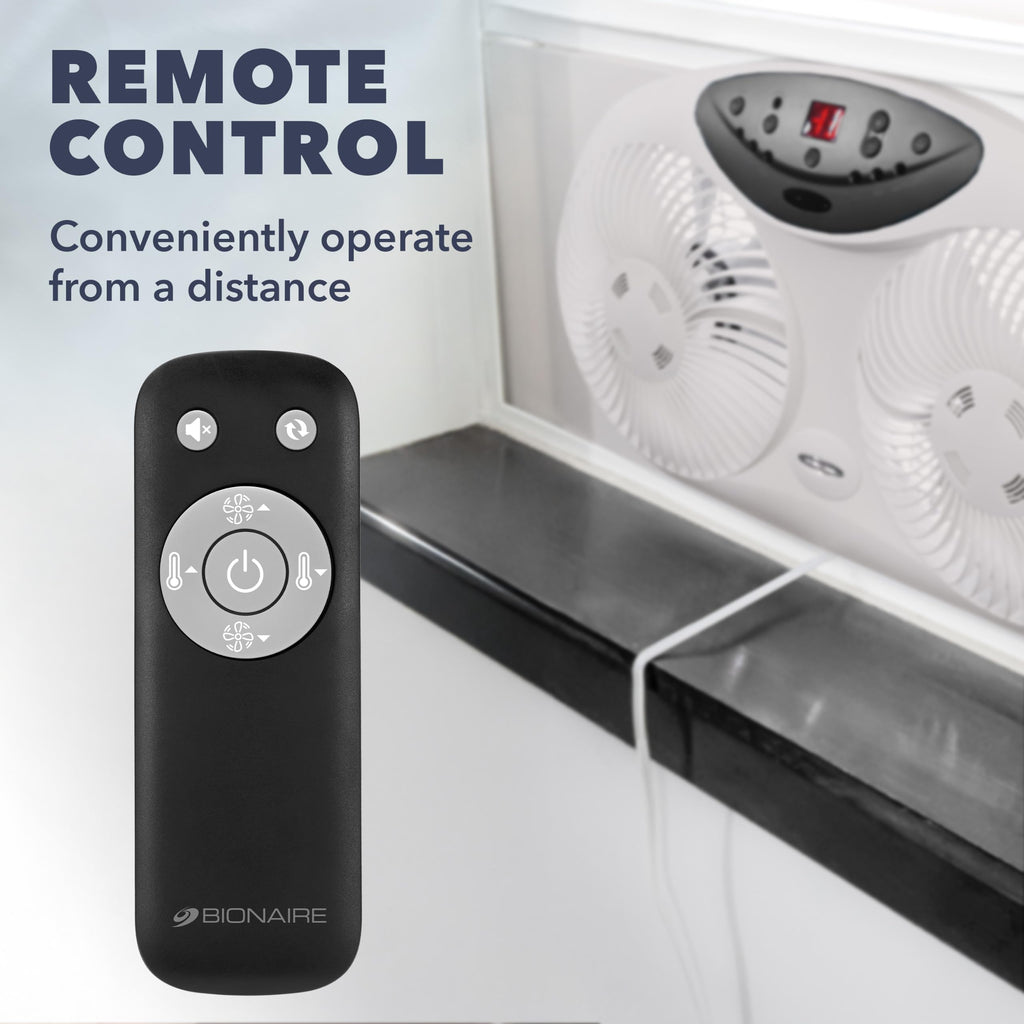 Window Fan with Reversible Airflow Blades, 3-Speed C581
