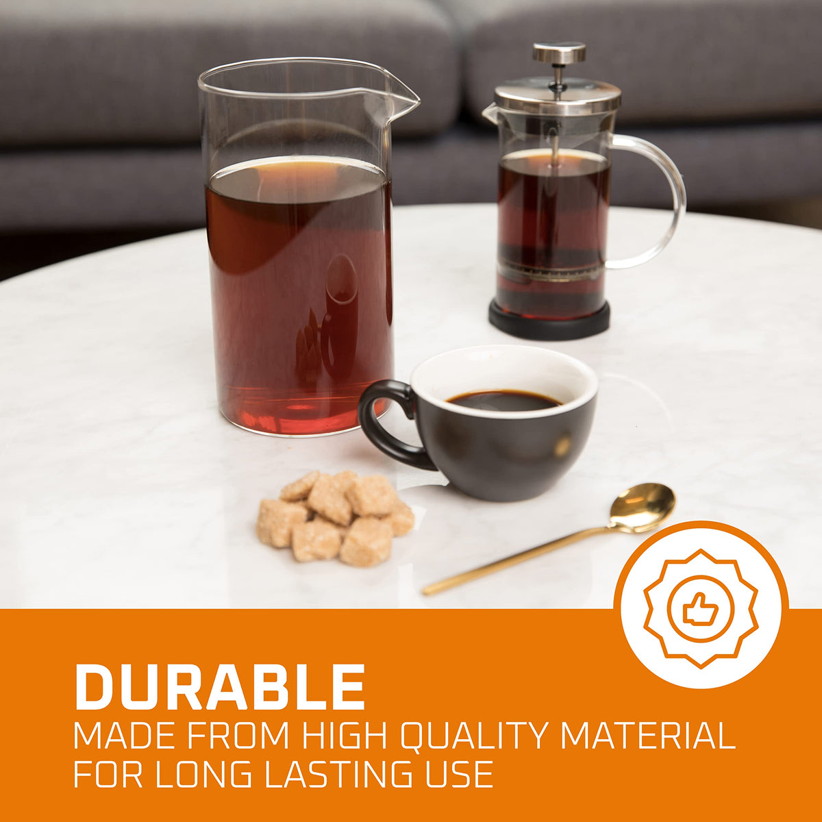 34 oz Borosilicate Glass Carafe U45132
