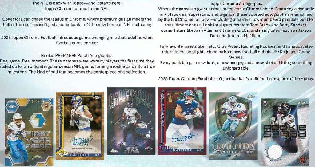 2025 Football Card Mega Box S636