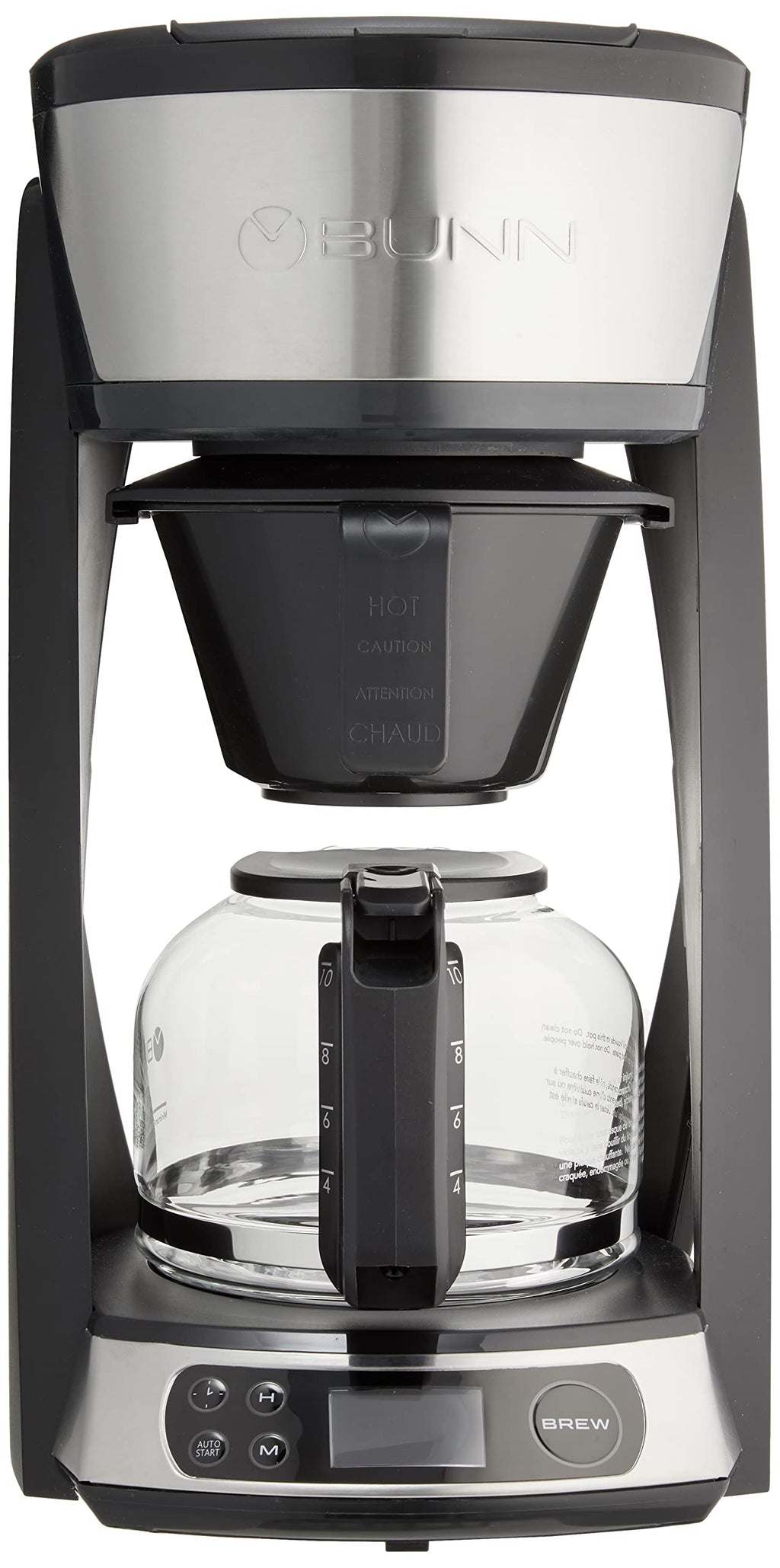 Programmable Coffee Maker, 10 cup, Stainless Steel I791