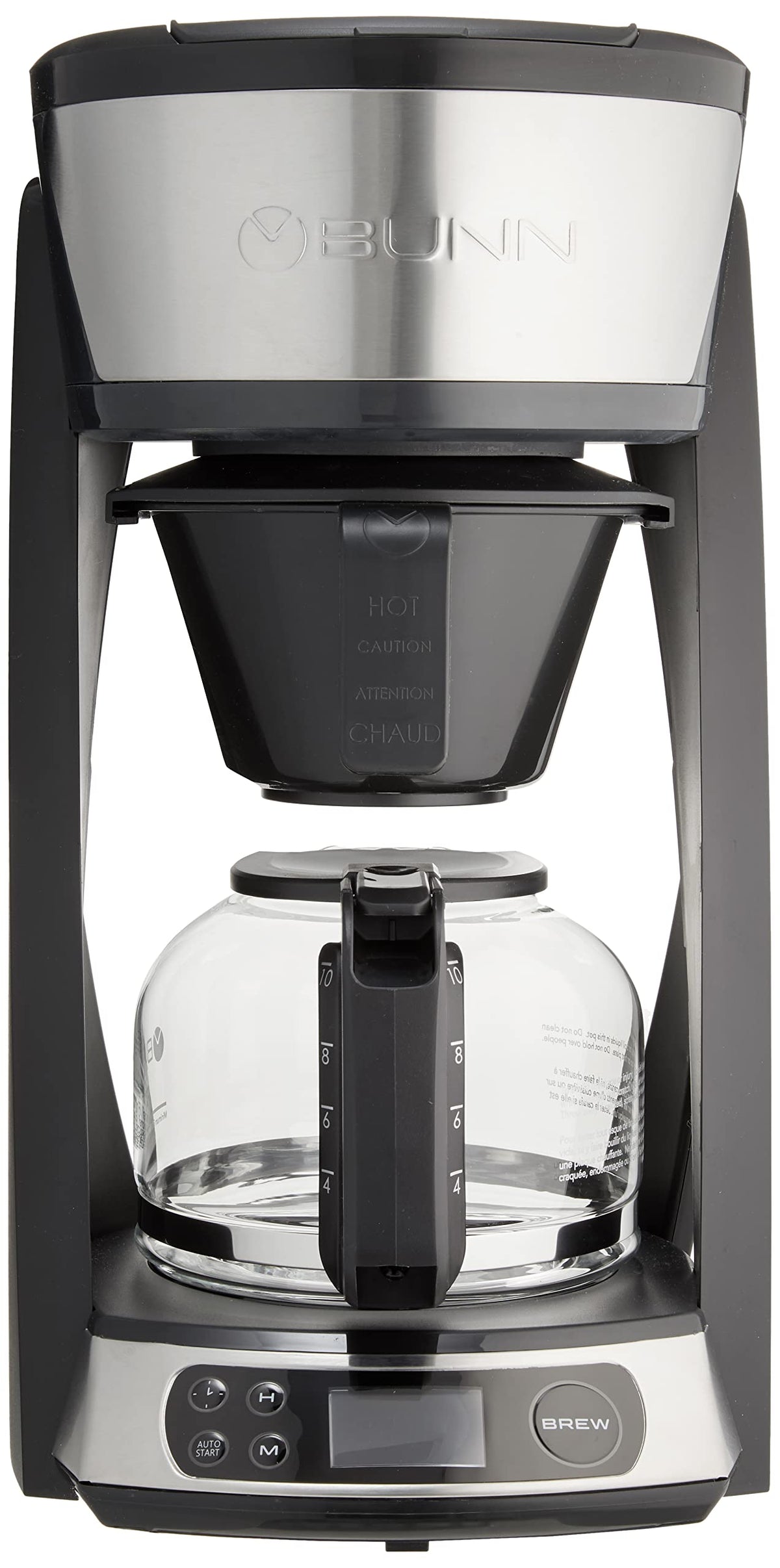 Programmable Coffee Maker, 10 cup, Stainless Steel I791