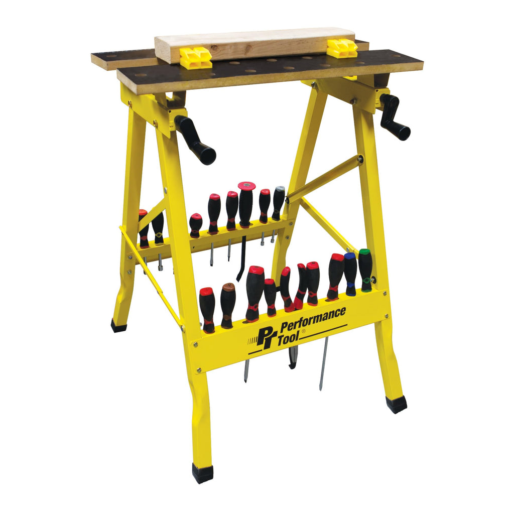 Portable Folding Workbench and Vise W27357