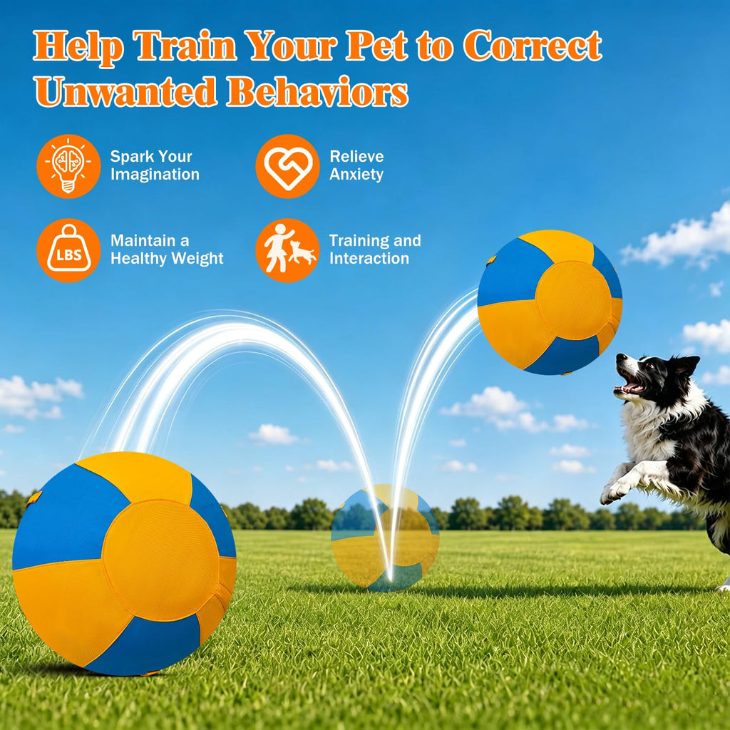 18 Inch Heavy Duty Herding Ball for Dogs with 3 Handles X398