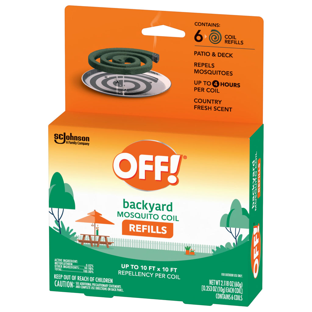 Mosquito Coil Refills 6 Count (Pack of 6) O64402