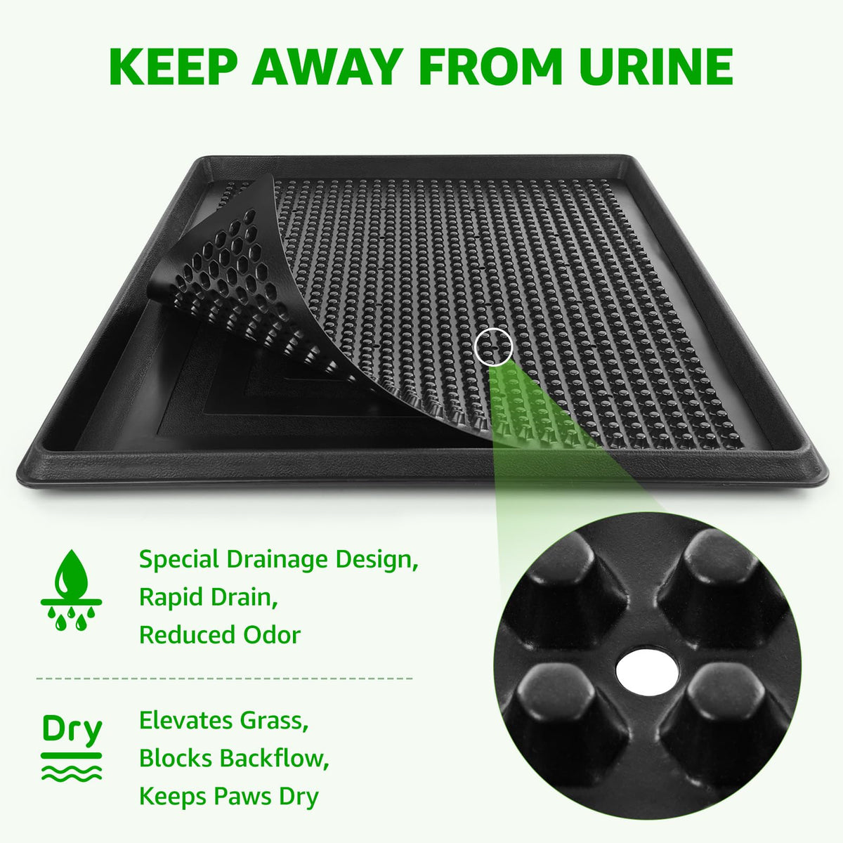 Portable Dog Grass Pad with Tray G439999