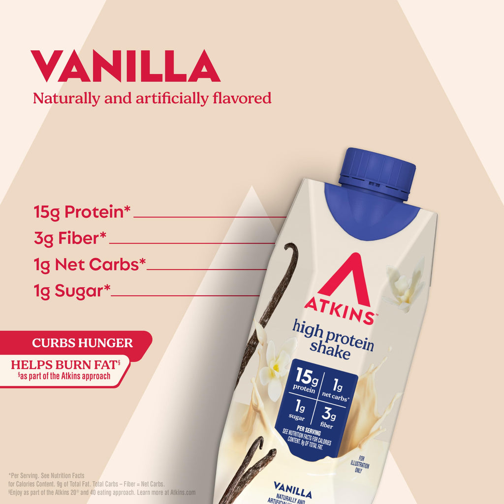 Vanilla High Protein Shake 12 Count Z42545