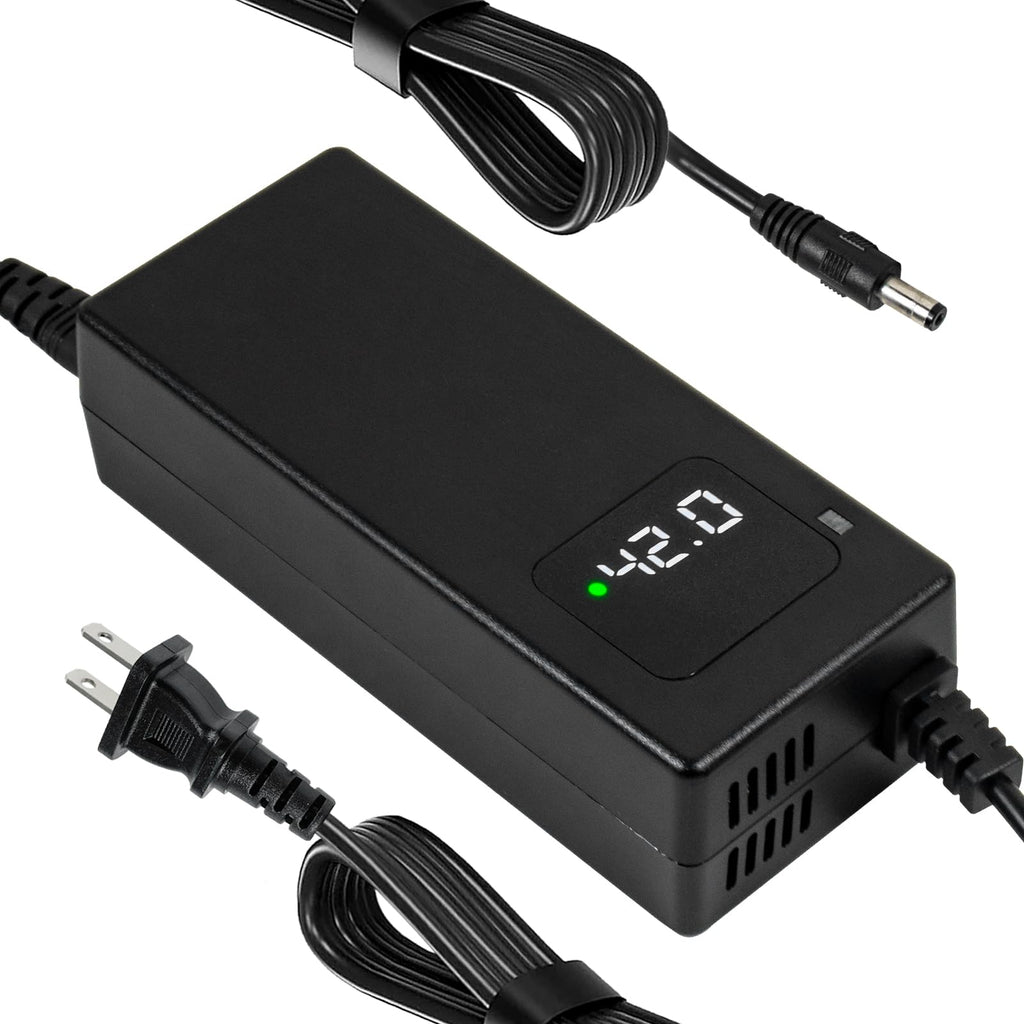 42V 3A Lithium Battery Charger with Display and Built-in Fan Q430