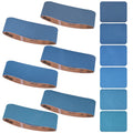 4x36 Inch 18 Pcs 6 Grits Zirconia Sanding Belts I480995