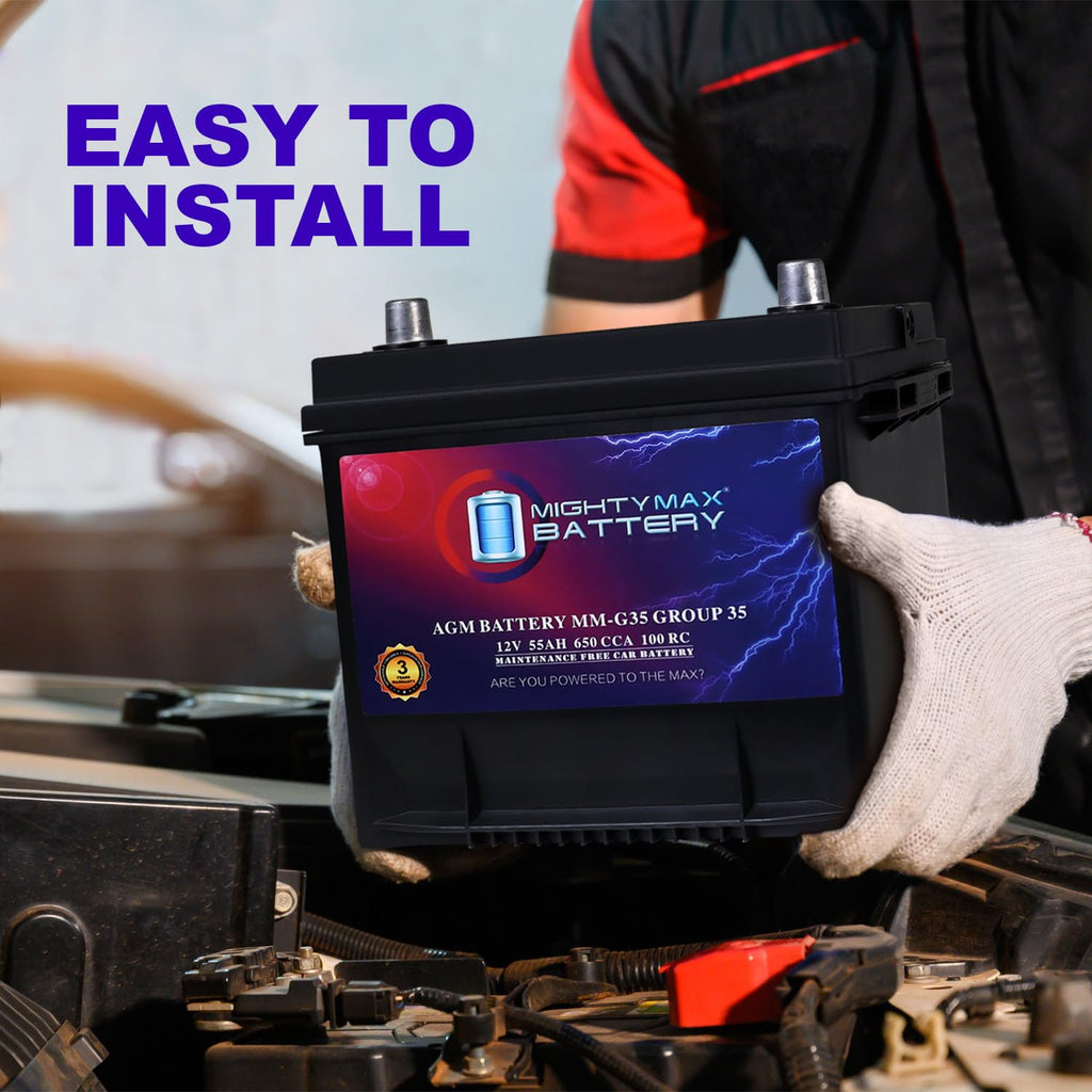 12V 55Ah AGM Replacement Battery X6457