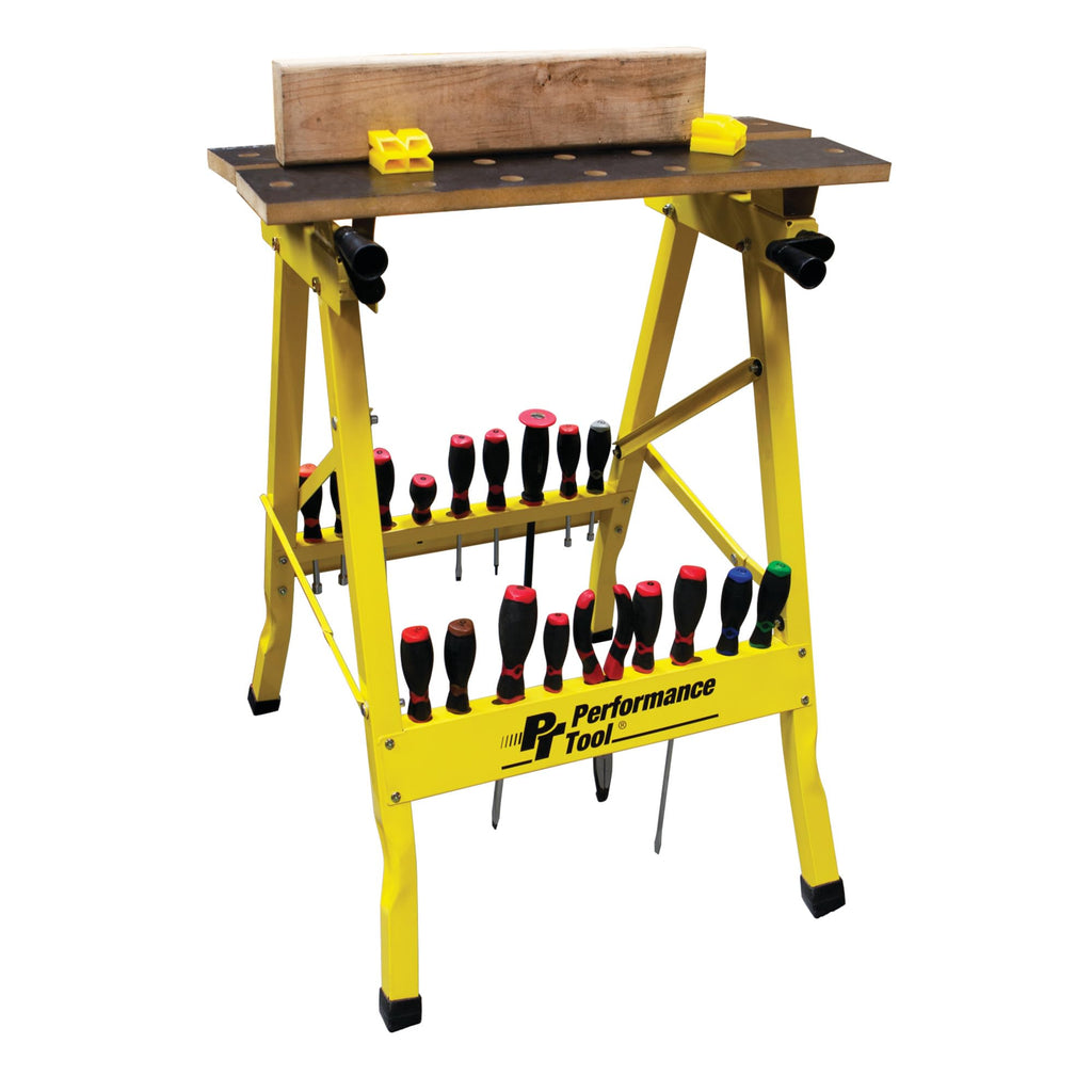 Portable Folding Workbench and Vise W27357