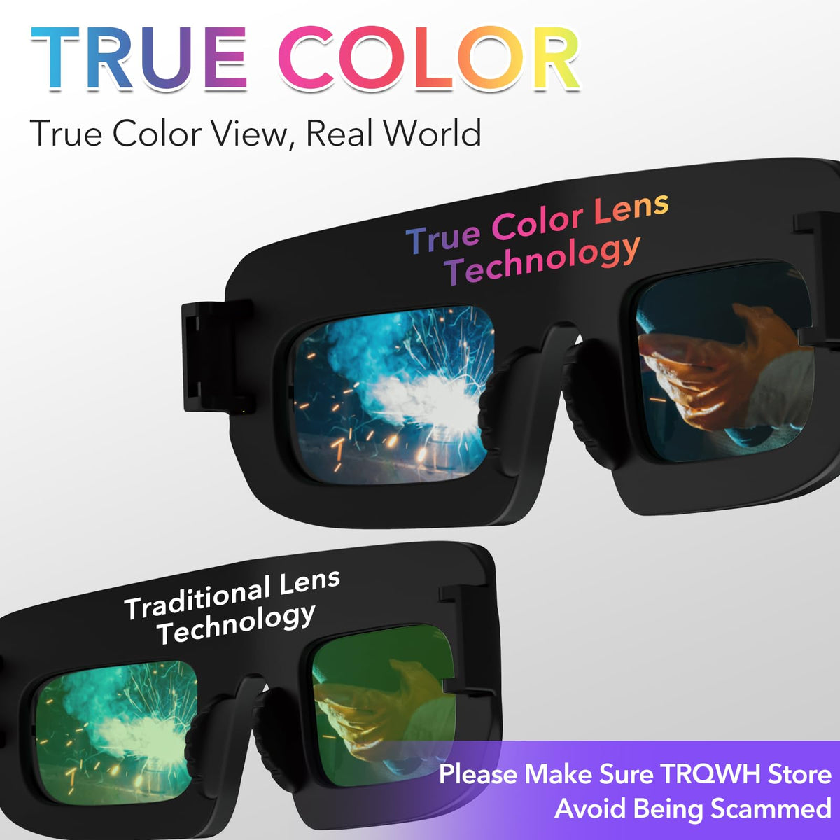 Auto Darkening Welding Glasses C386