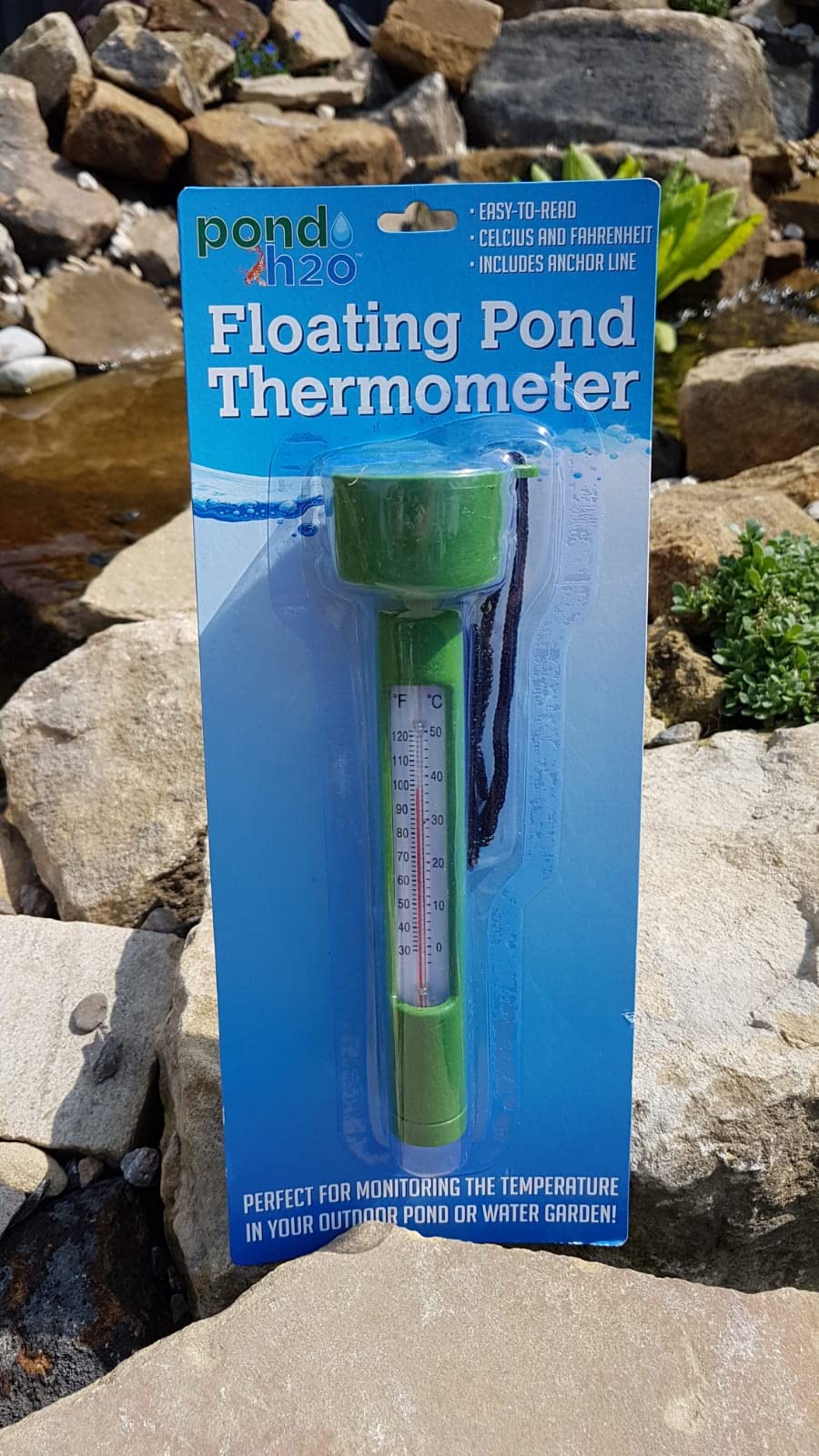 Floating Pond Thermometer & 4-in-1 Pond Cleaning Care Kit P617420