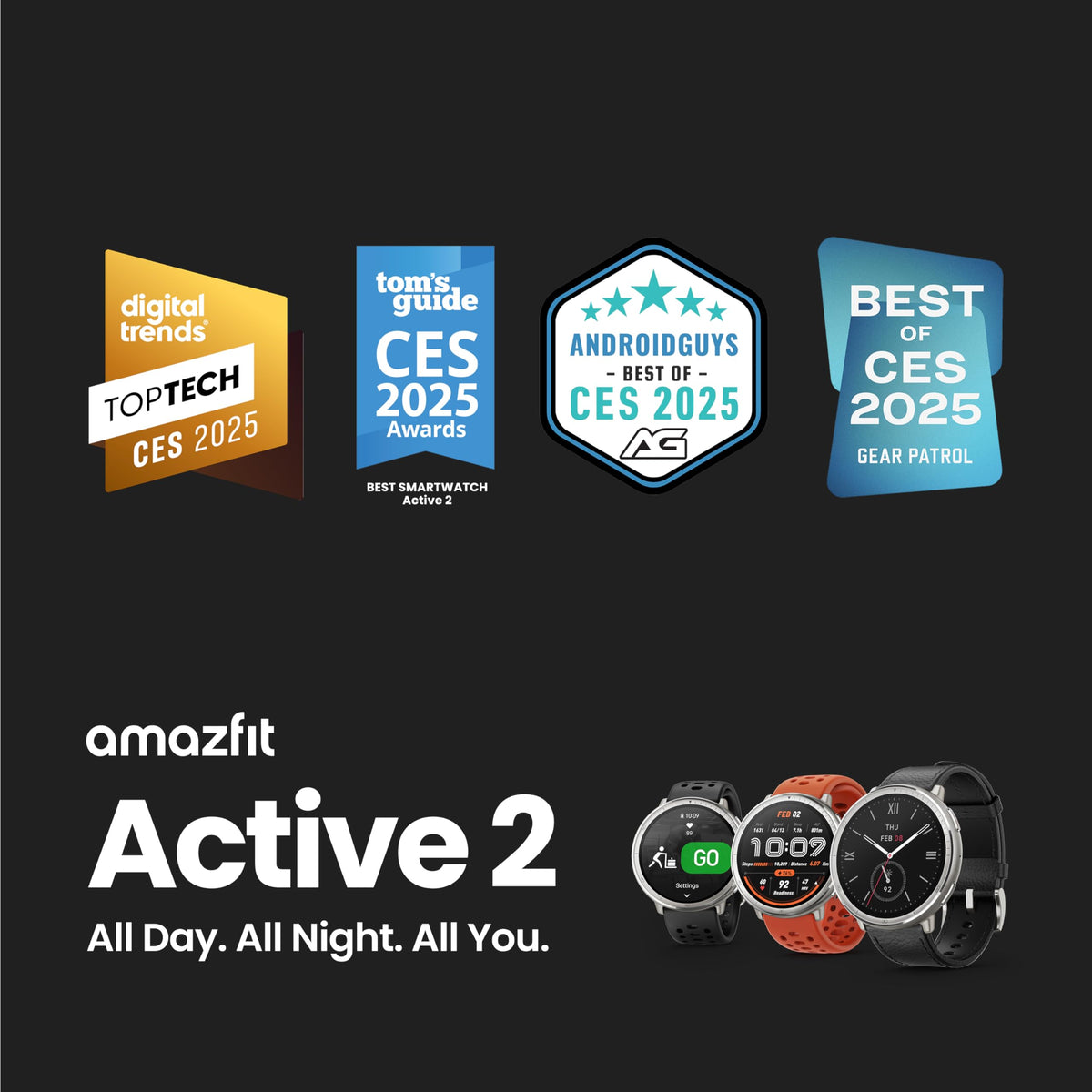 Smart Watch, 1.32" AMOLED Display, GPS A5763