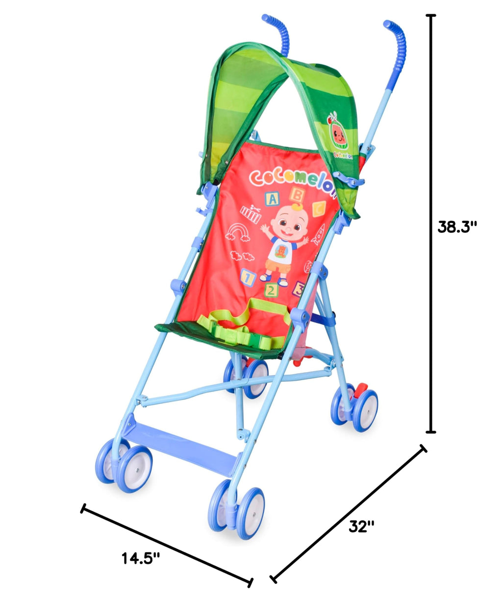 Red Umbrella Stroller with Canopy I900