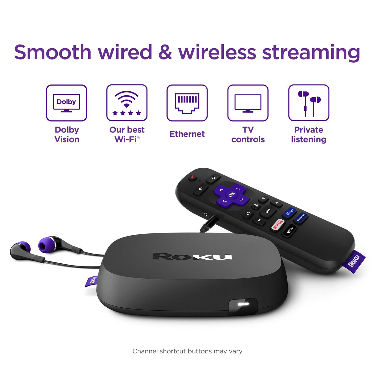4K HDR Streaming Player with HDMI Cable Y445