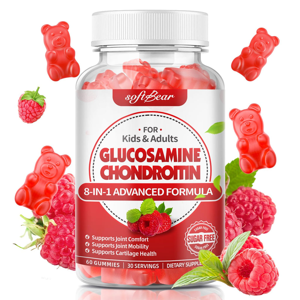 Sugar Free Glucosamine Chondroitin MSM Gummies 60 Count M6684