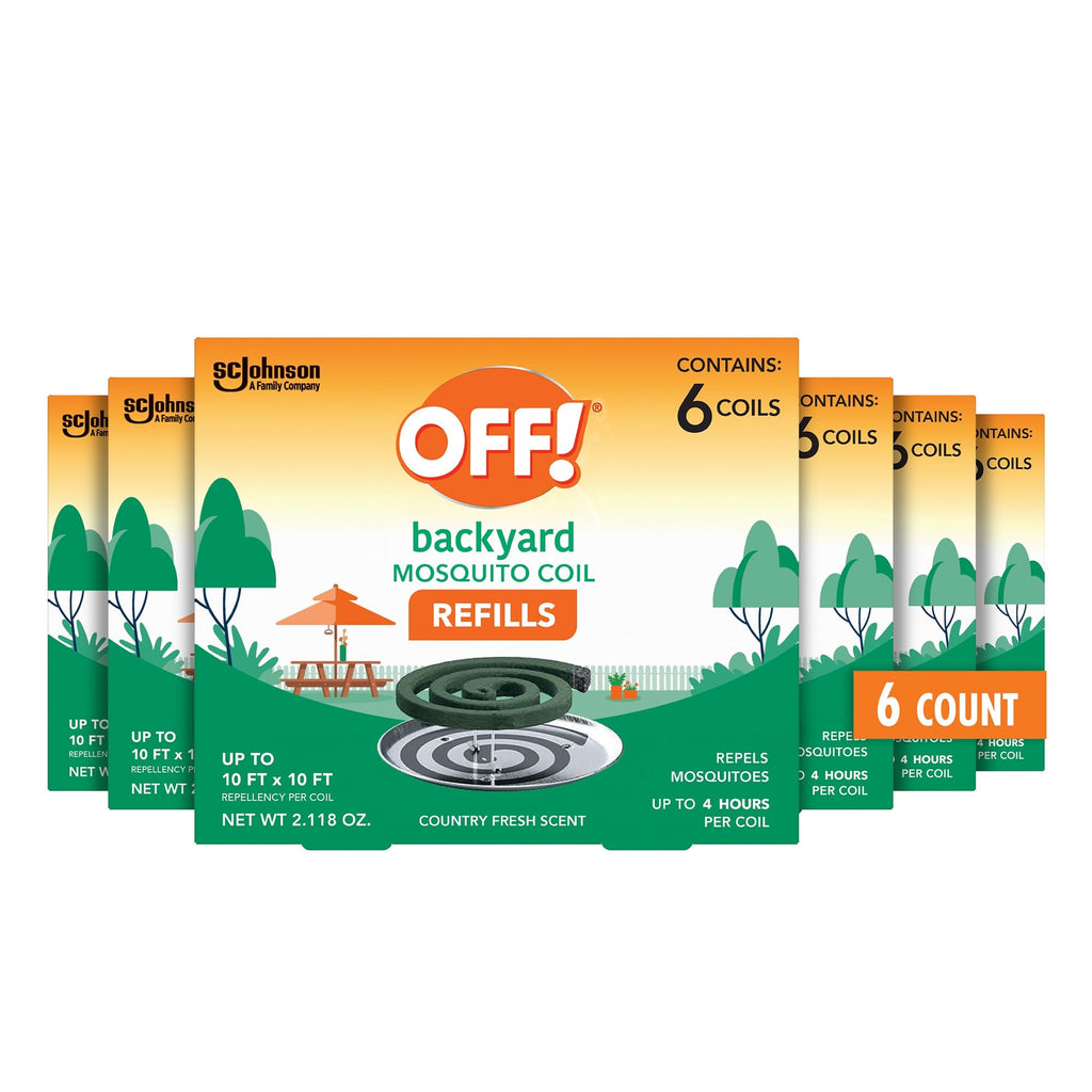 Mosquito Coil Refills 6 Count (Pack of 6) O64402