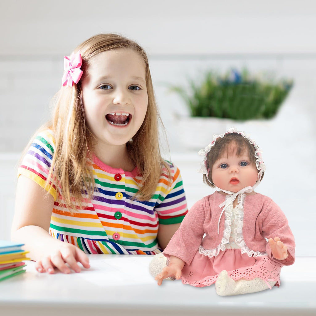 20-22 Inch Reborn Baby Doll Clothes & Accessories Set A12719