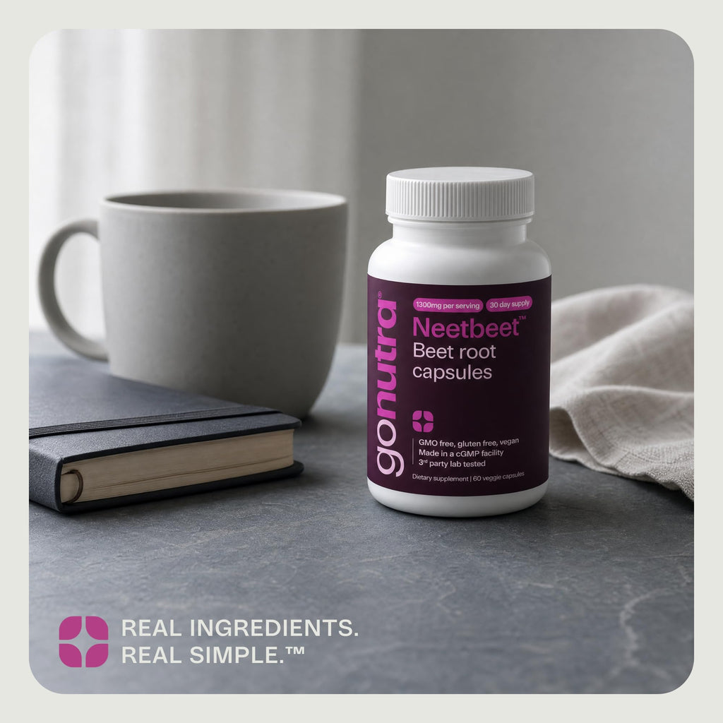 Organic Beet Root Capsules 1300mg 60ct F4217