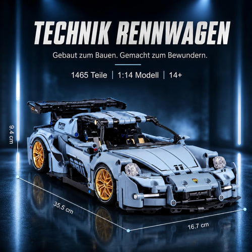 1465 Pieces 1:14 Sports Vehicle Building Blocks Set K14335