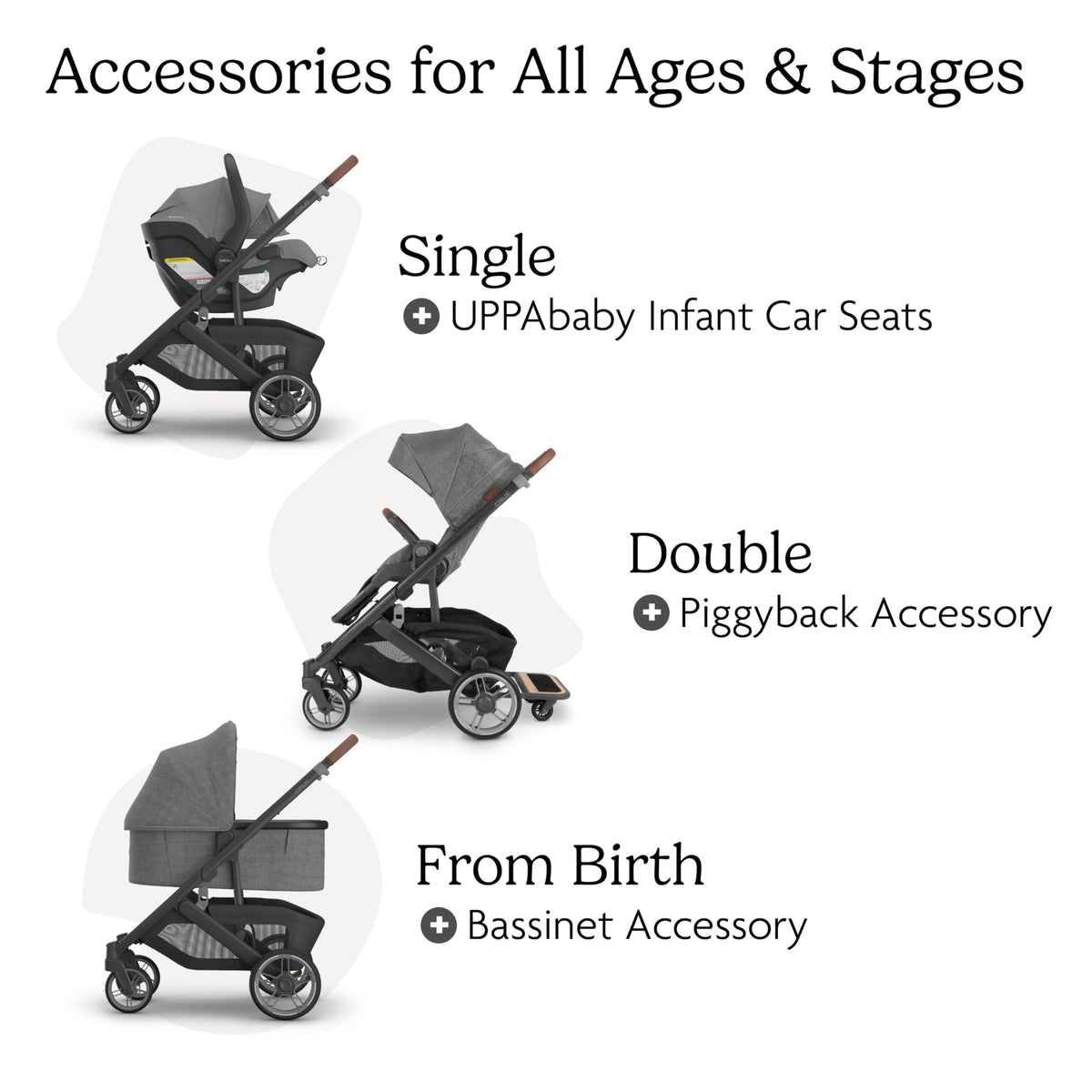 Full-Size Car Seat Compatible Stroller F25666