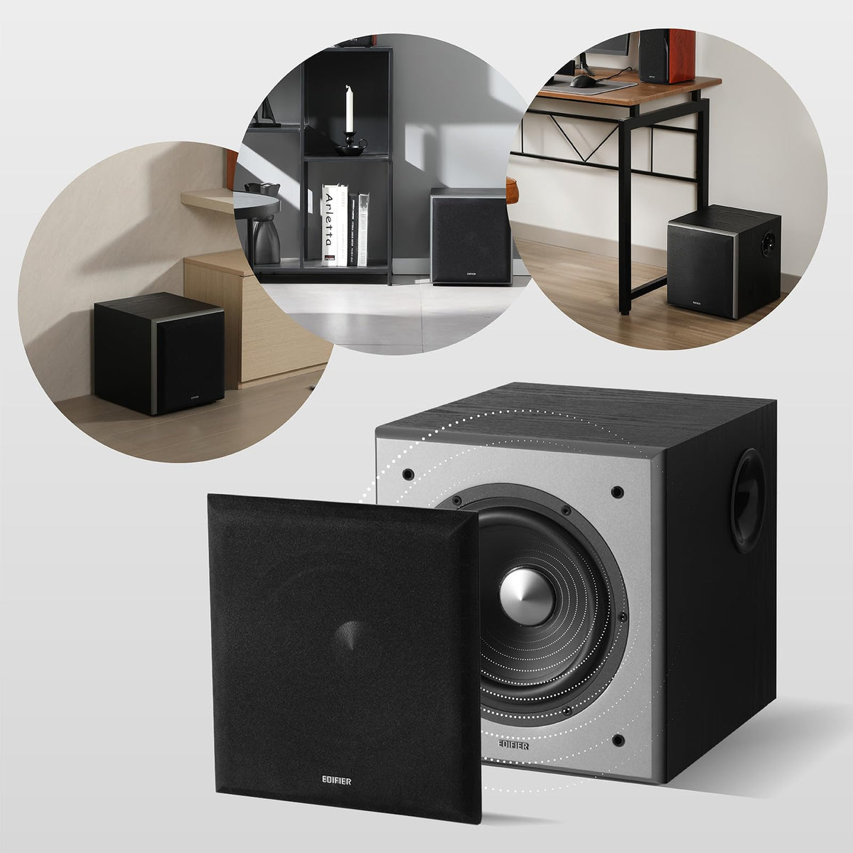 Powered Subwoofer with 8 inch Driver P38805