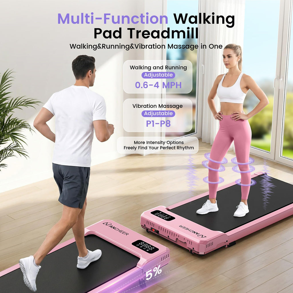 Under Desk Treadmill with Vibration Plate & Incline X228032