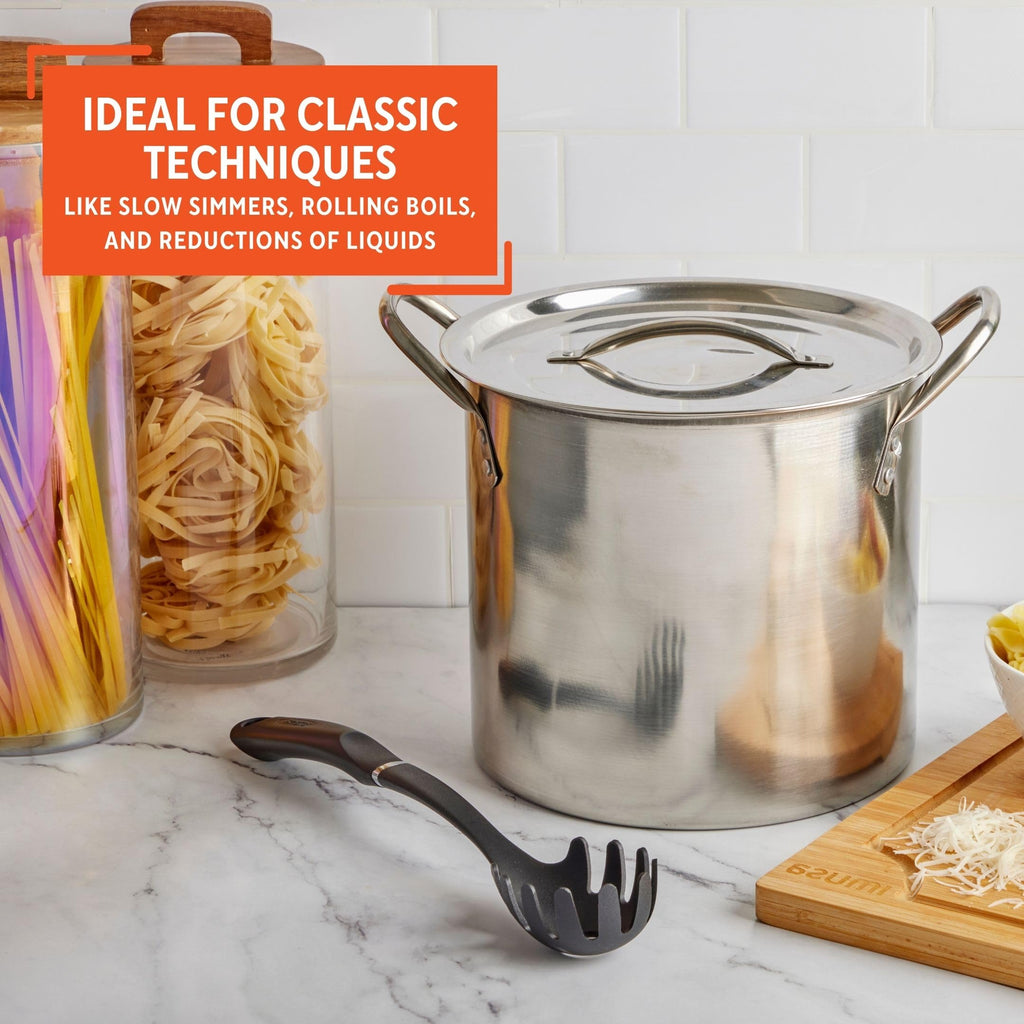 Stainless Steel 20-Quart Stock Pot D282