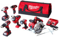 18 Volt Lithium-Ion Cordless Combo Kit 5 Tool J482