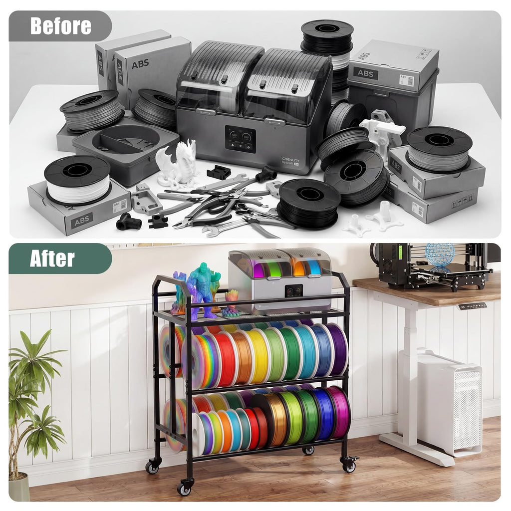 Filament Storage Rack with Wheels H80820