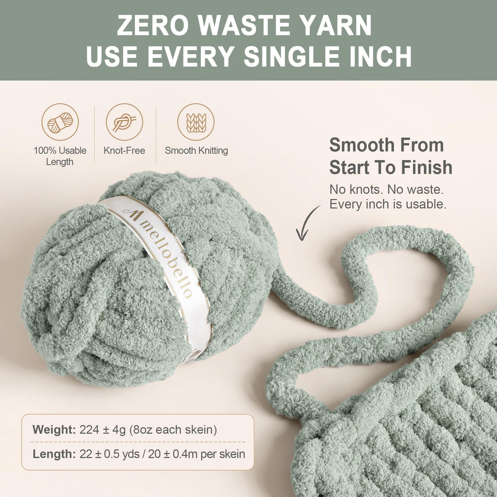 Chunky Chenille Yarn 9 Jumbo Pack D8690
