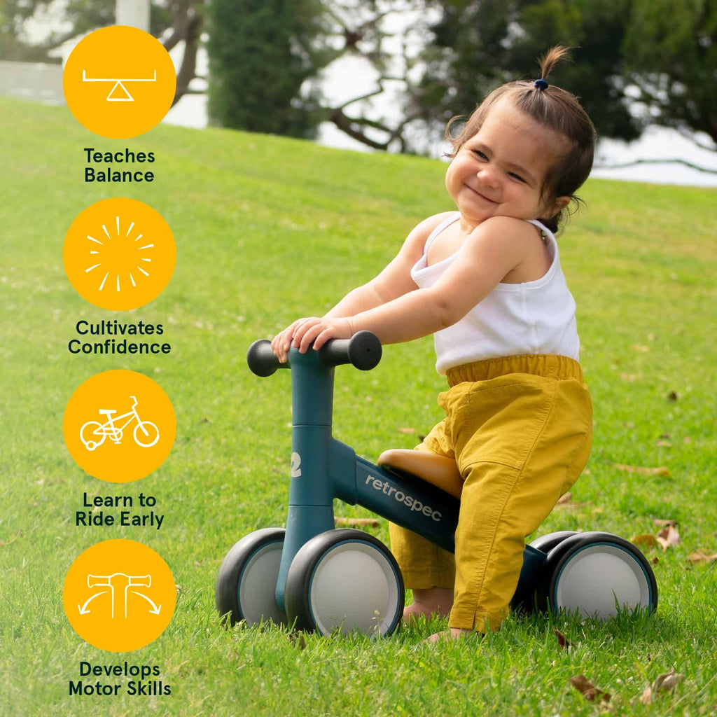 Baby Walker Balance Bike with 4 Wheels X53359