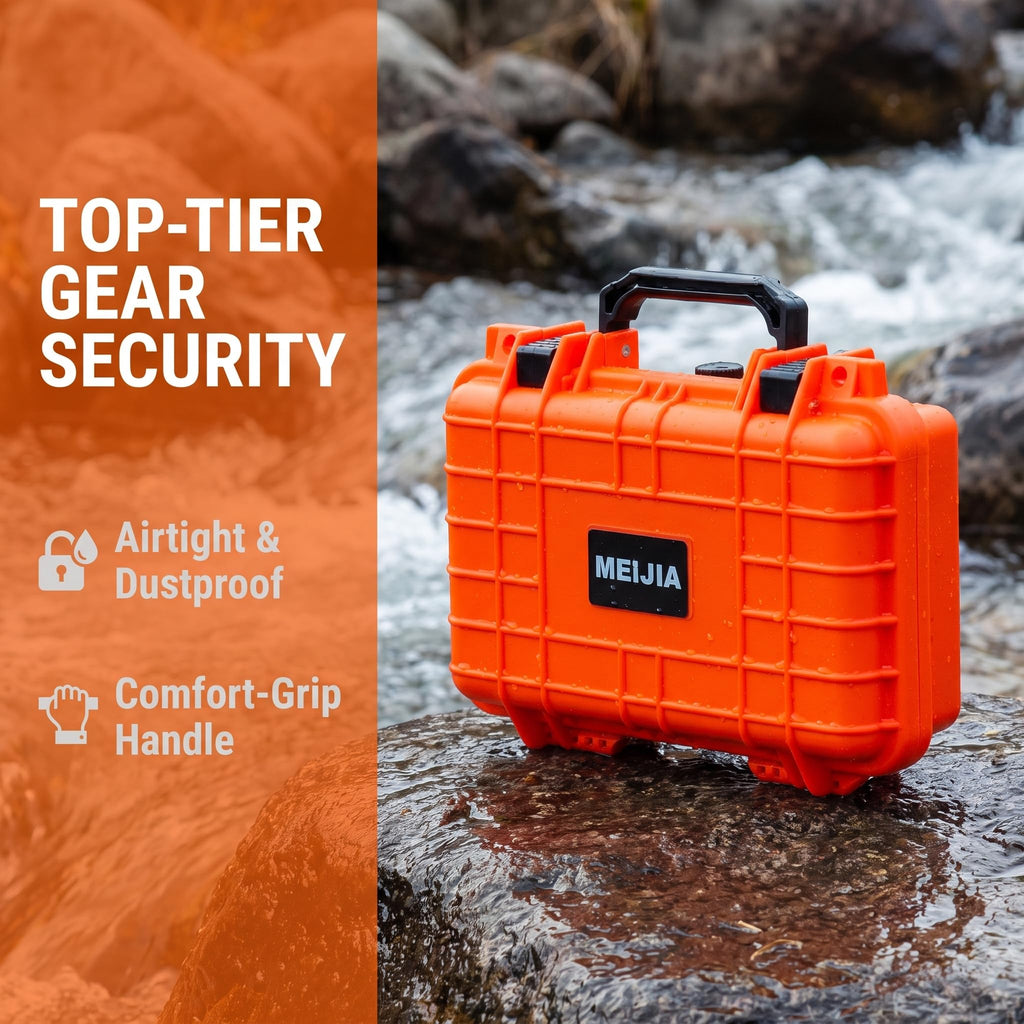 Portable Waterproof Hard Case with Customizable Foam C72620