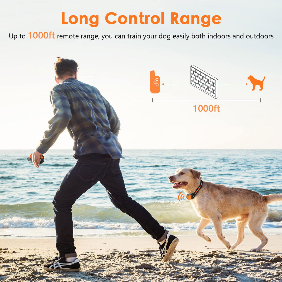 Dog Training Collar with Remote, 3 Modes Q9991