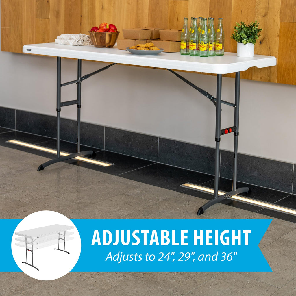 6-Foot Adjustable Height Nesting Table Z3567