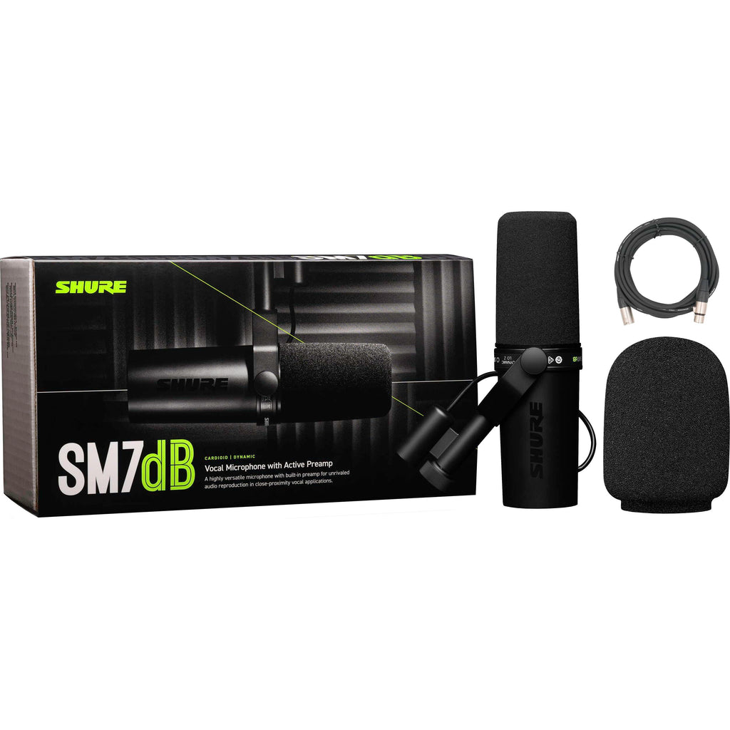 Dynamic Vocal Microphone with Detachable Windscreen and XLR Cable N8197