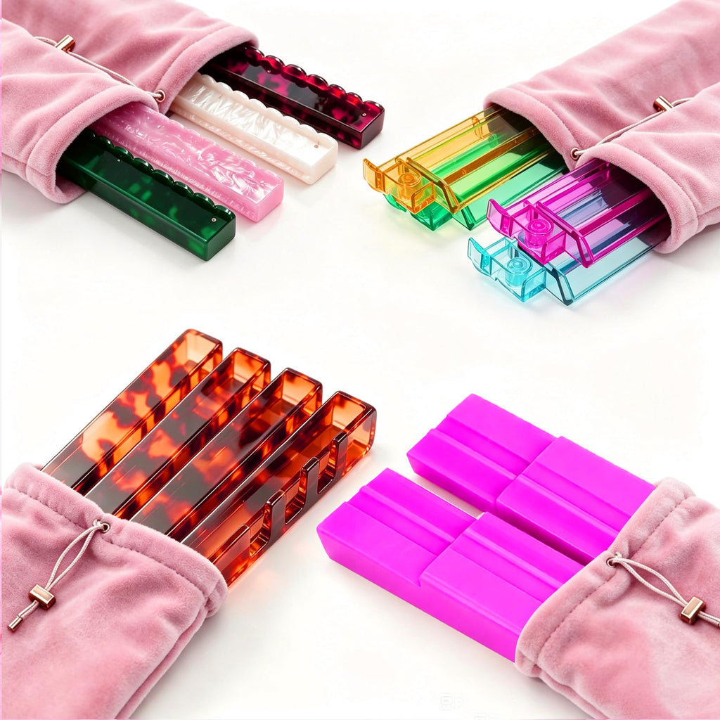 Mahjong Rack Storage Bag with 4 Dividers F777
