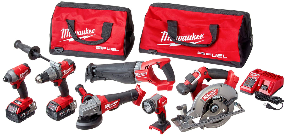 18-Volt Lithium-Ion Brushless Cordless Combo Kit (6-Tool) G712