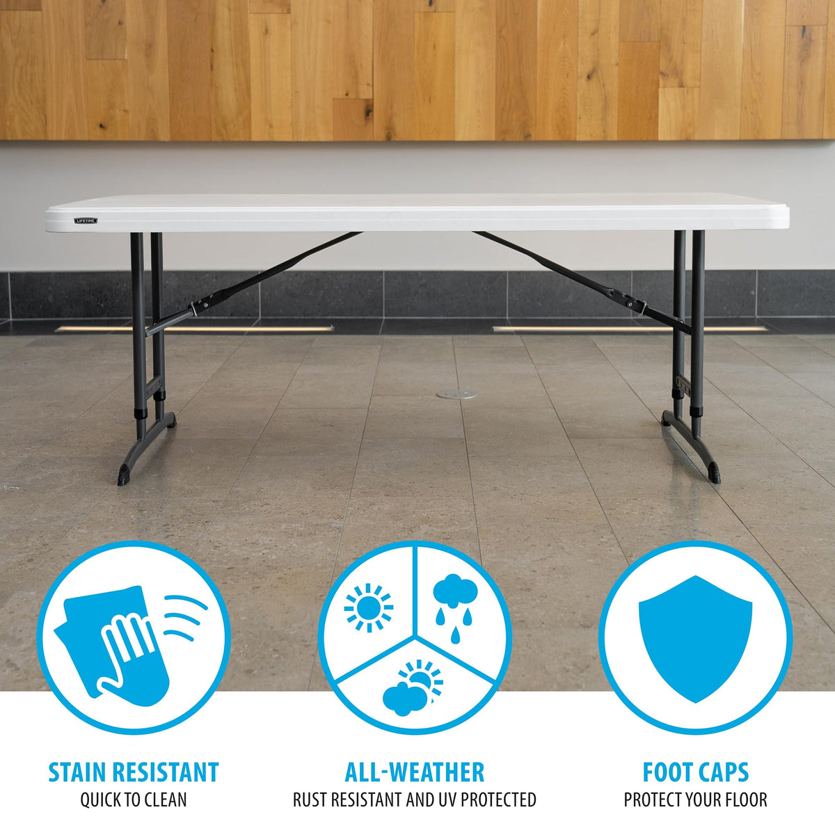 6-Foot Adjustable Height Nesting Table Z3567
