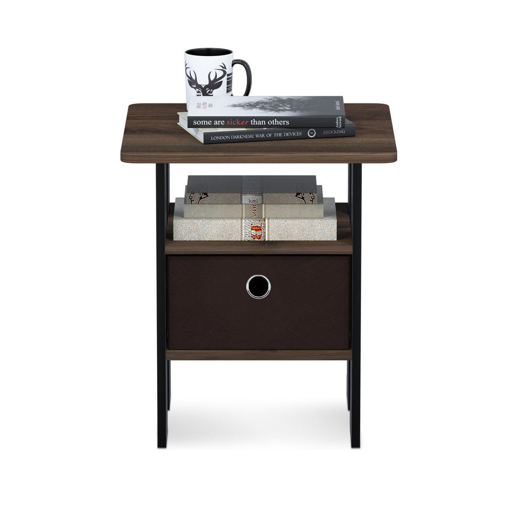Set of 2 End Table with Bin Drawer K49714