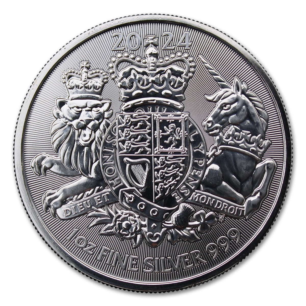 1 oz Silver British Royal Arms Coin V597