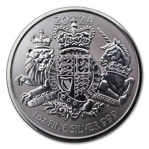 1 oz Silver British Royal Arms Coin V597