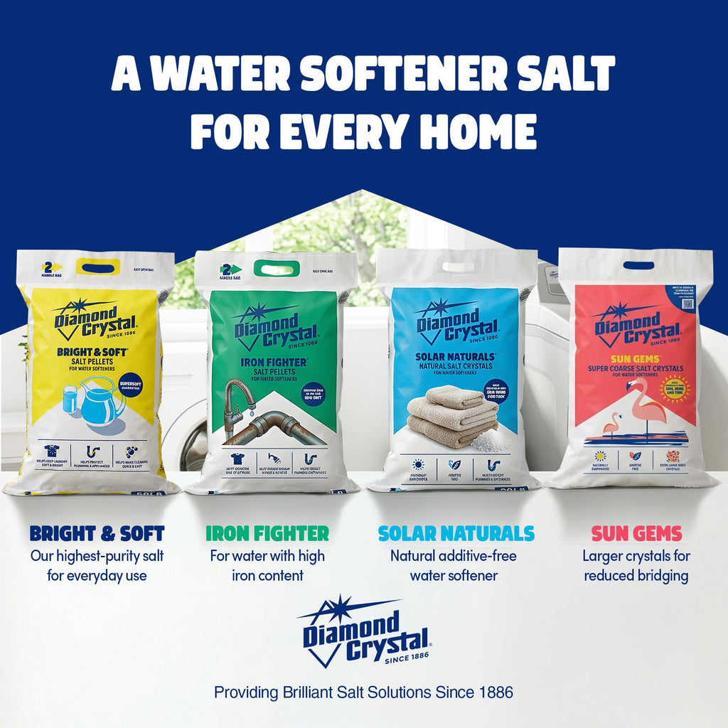 4 Pack Water Softener Salt Pellets, 40 lb K61715