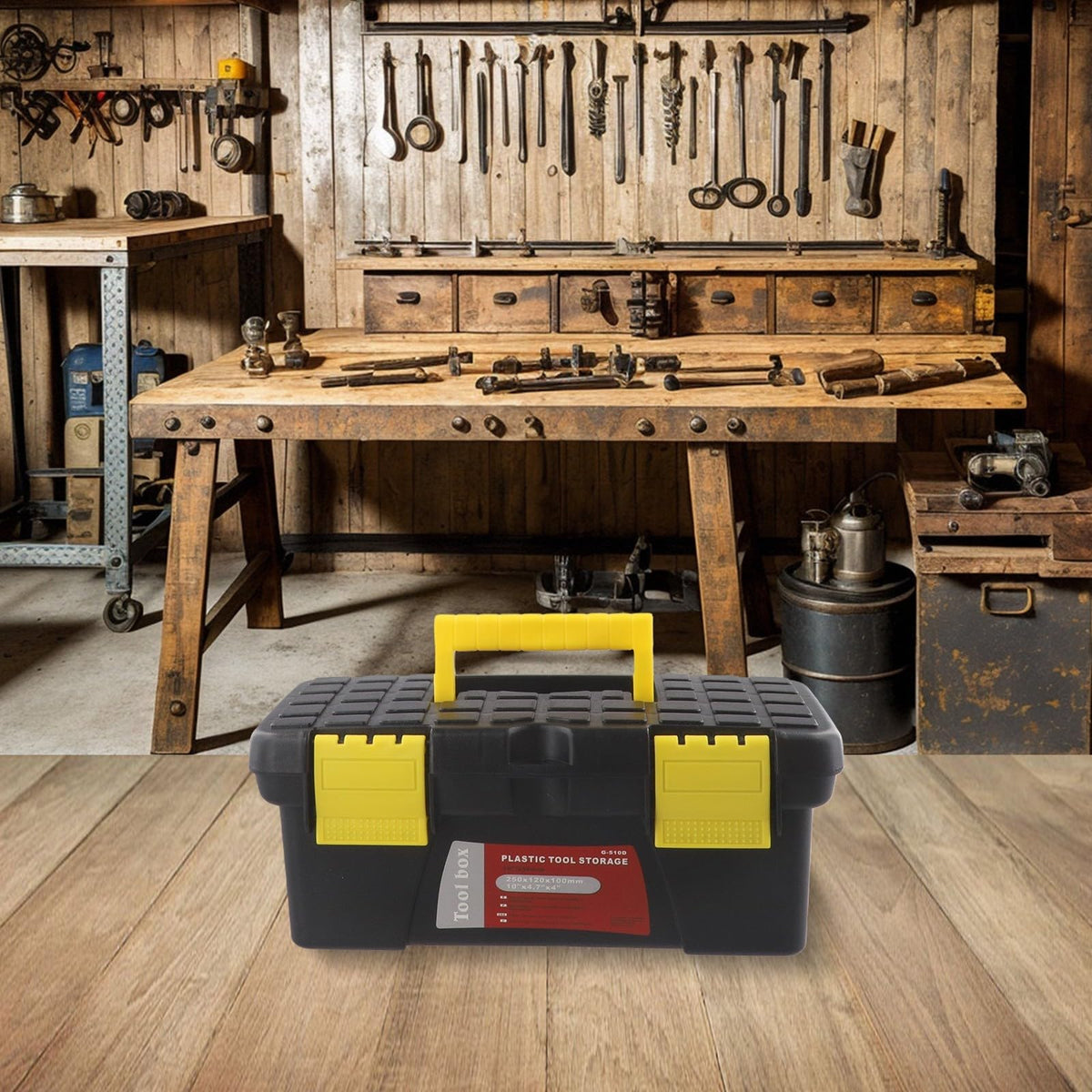 10 inch Plastic Tool Box B7585