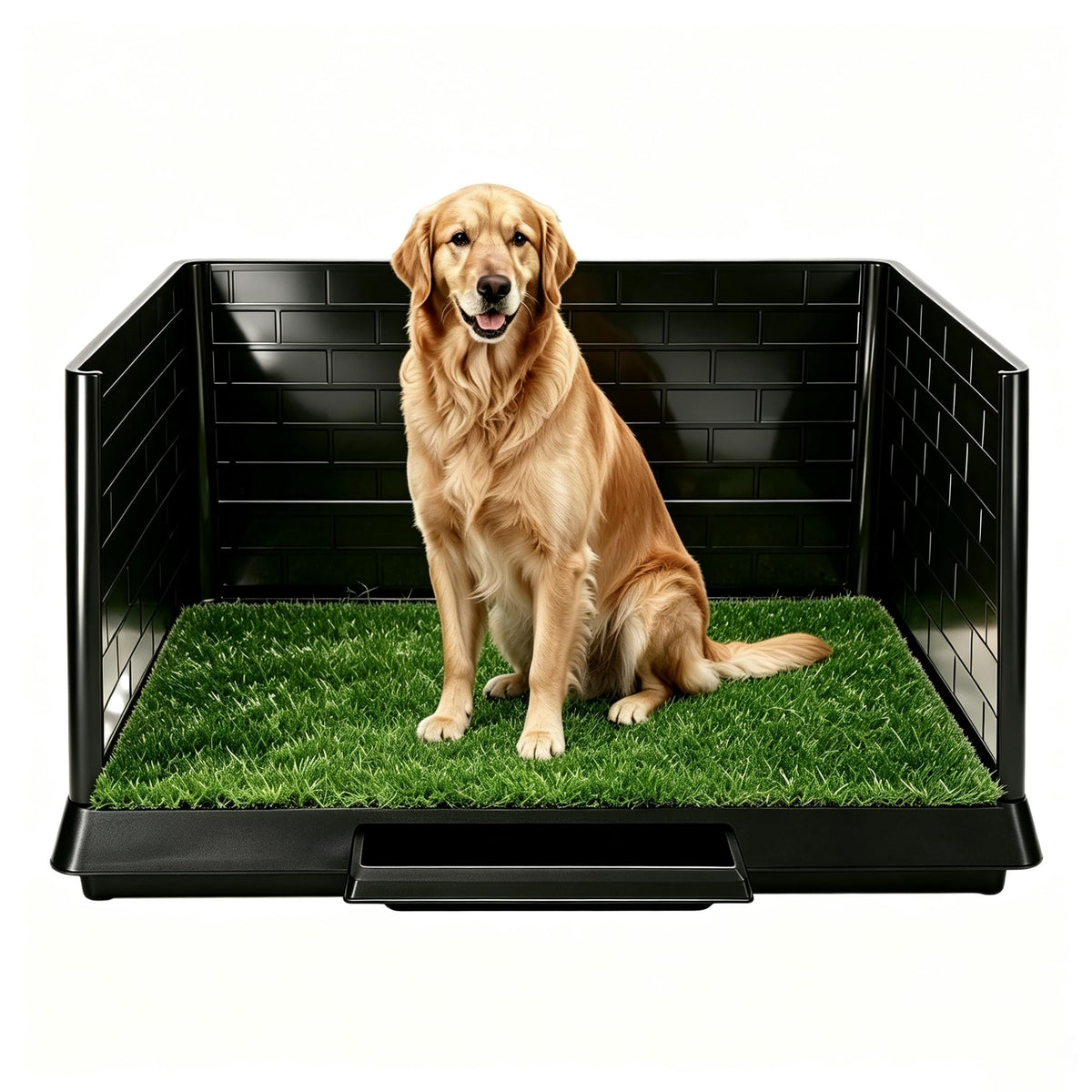 30"×20" Artificial Grass Dog Potty Tray V153