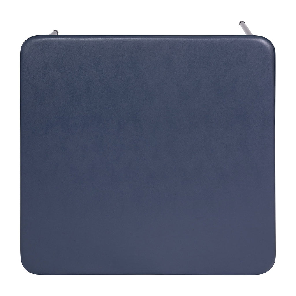 Navy Square Folding Card Table and Chairs Set G1893