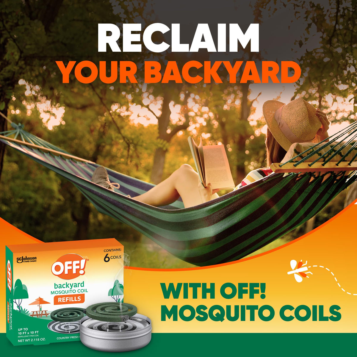 Mosquito Coil Refills 6 Count (Pack of 6) O64402